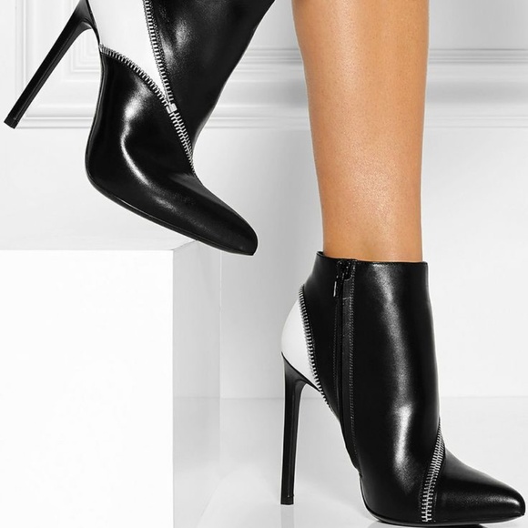 🆕🏷️ Saint Laurent/Hedi Slimane Black&White Boot Size40  Made in Italy  🇮🇹 - Picture 2 of 14